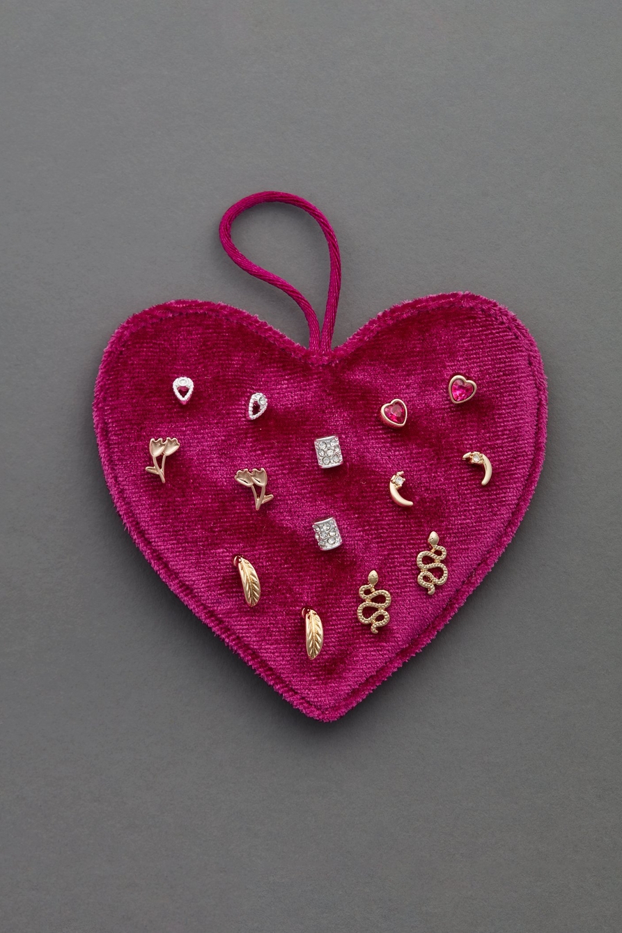 heart earring gift set